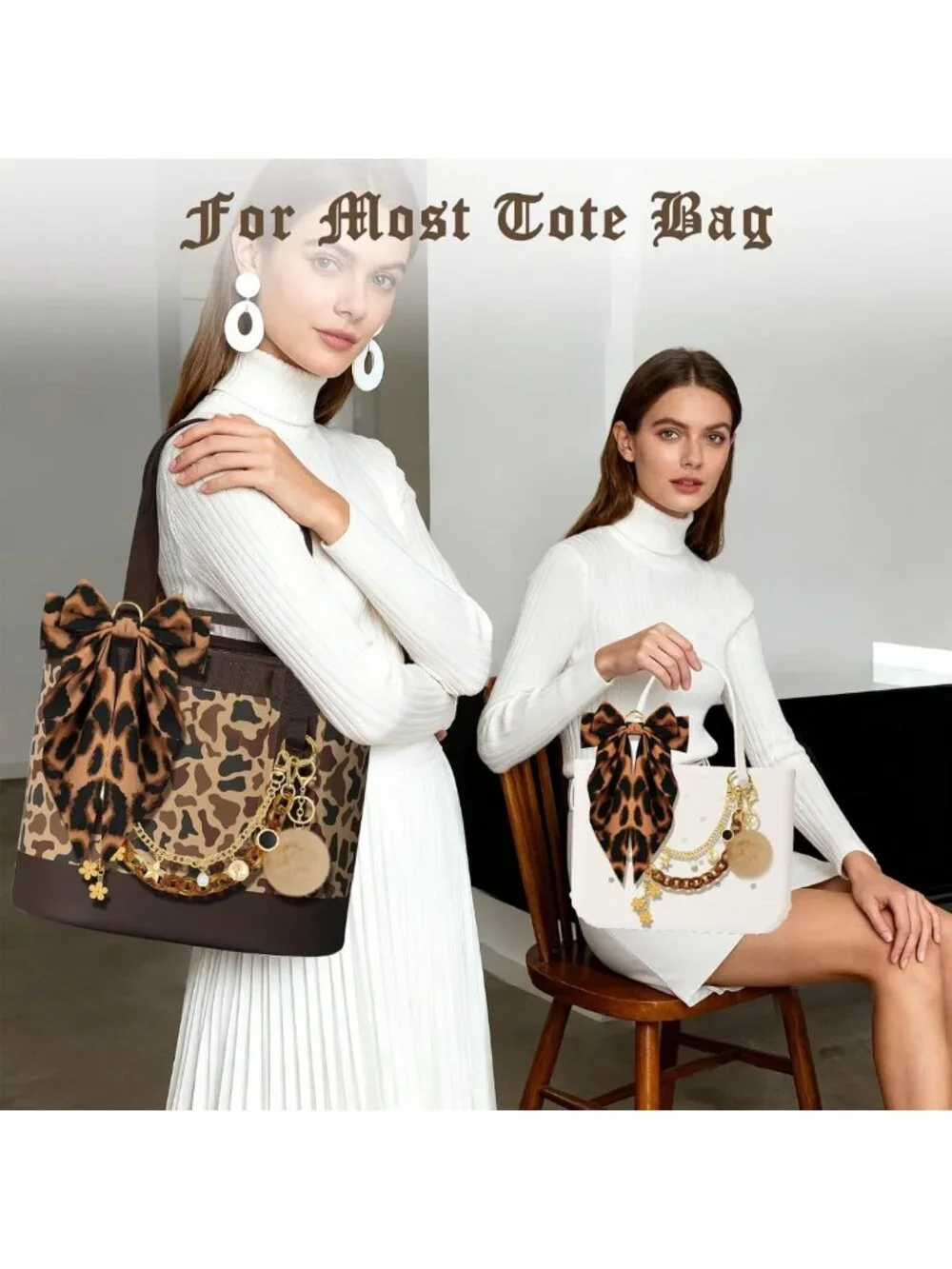 Tote Bag Charms Kit - 5Pcs for YETI Camino & Bogg Beach Bags - Fun Accessories